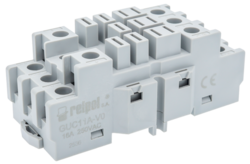 Sockel GUC11A-V0  – mit Schraubklemmen, Sockel für Relais RUC und RUC-M