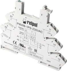 Sockel PI6WB-1PS – mit Federklemmen, Sockel und Zubehör für Schnittstellenrelais